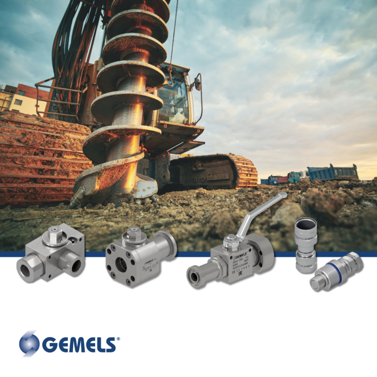 VALVES AND QUICK COUPLINGS FOR MINING AND DRILLING - GEMELS